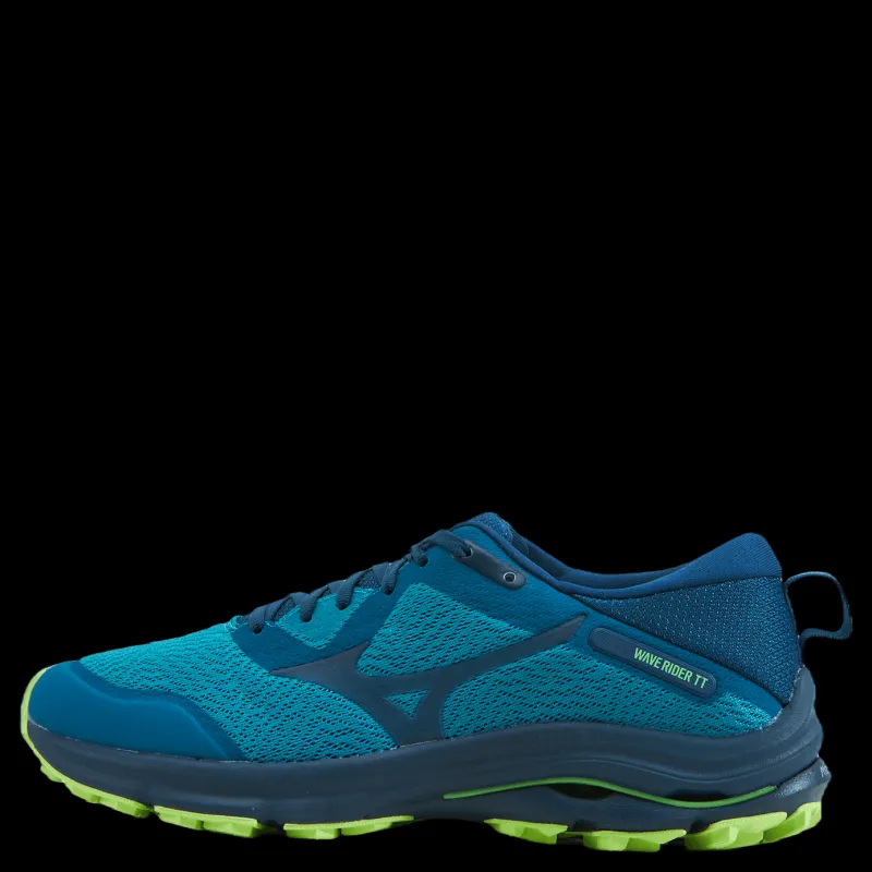 Mizuno Wave Rider Tt Algiers Blue/gibraltar Sea/neo Blå
