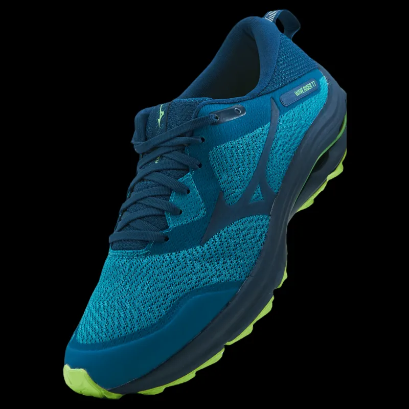 Mizuno Wave Rider Tt Algiers Blue/gibraltar Sea/neo Blå