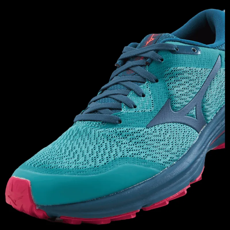 Mizuno Wave Rider Tt W Lagoon/moroccan Blue/pink Peac Turkos Discount
