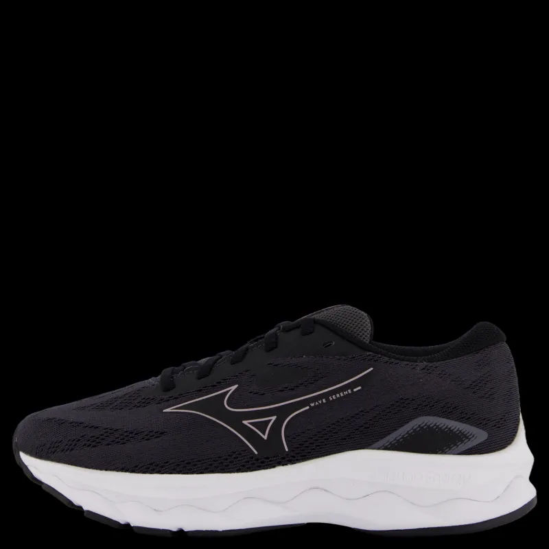Outlet Mizuno Wave Serene W Ebony/cosmo Chrome/white Svart