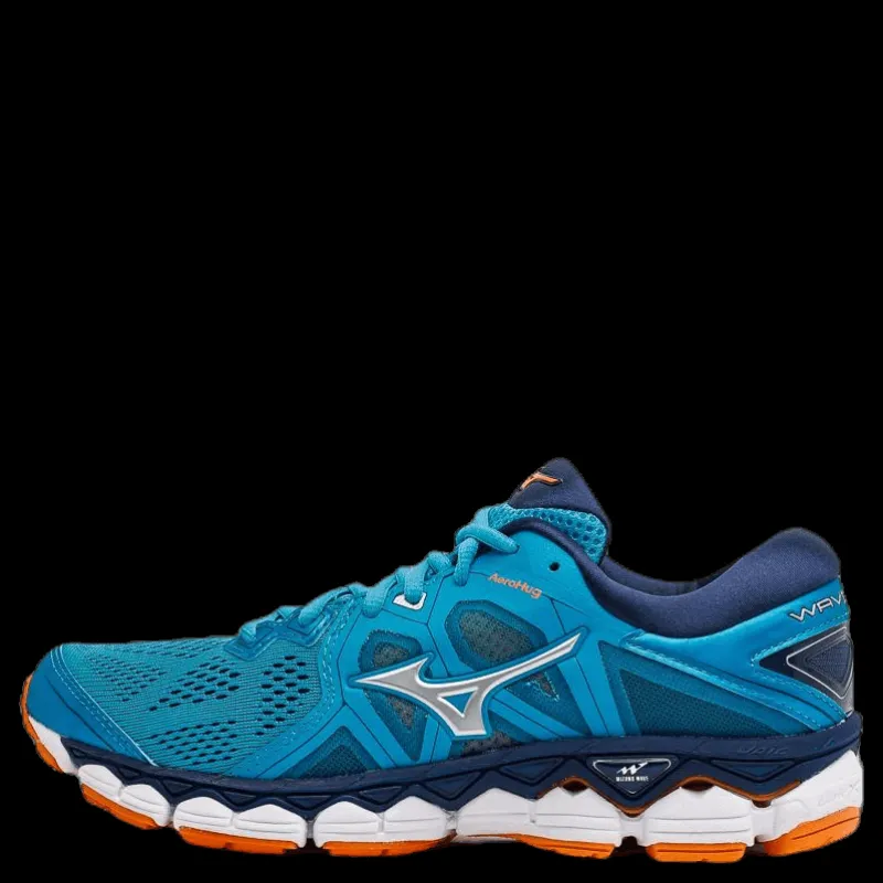 Mizuno Wave Sky 2 Blue/Silver Blå Discount