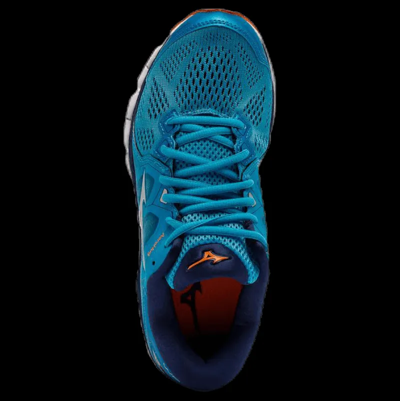 Mizuno Wave Sky 2 Blue/Silver Blå Discount