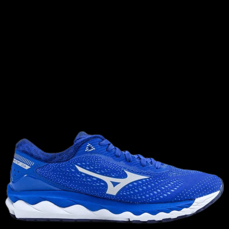 Mizuno Wave Sky 3 Blue/White Blå Best