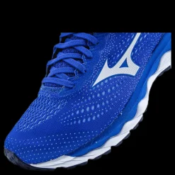 Mizuno Wave Sky 3 Blue/White Blå Best