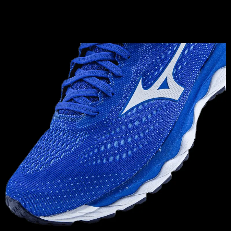 Mizuno Wave Sky 3 Blue/White Blå Best