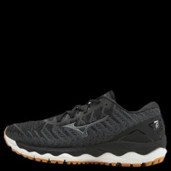 Online Mizuno Wave Sky 4 Waveknit Black Svart