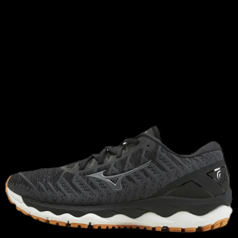 Online Mizuno Wave Sky 4 Waveknit Black Svart