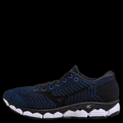 Discount Mizuno Wave Sky WK Blue/Silver Blå