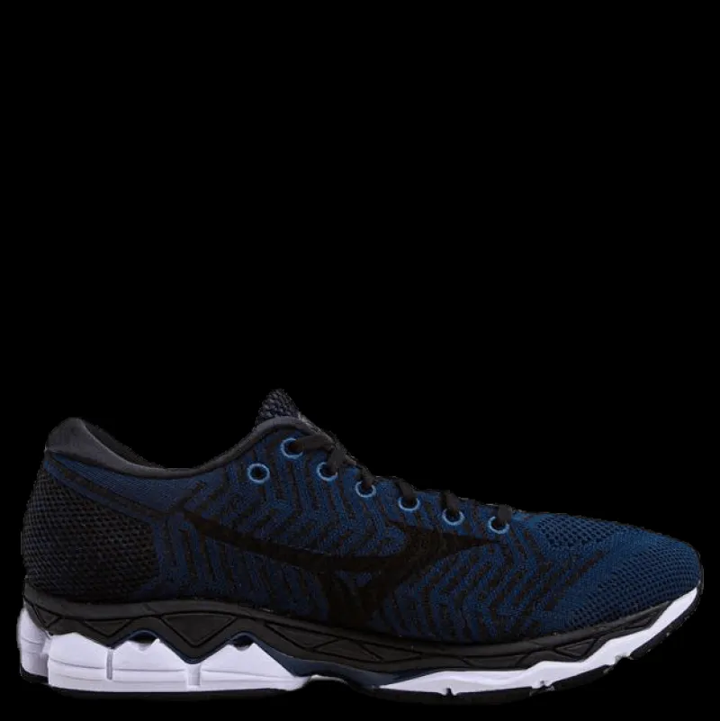 Discount Mizuno Wave Sky WK Blue/Silver Blå
