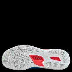 Outlet Mizuno Wave Stealth V French Blue / White / Ignition Blå