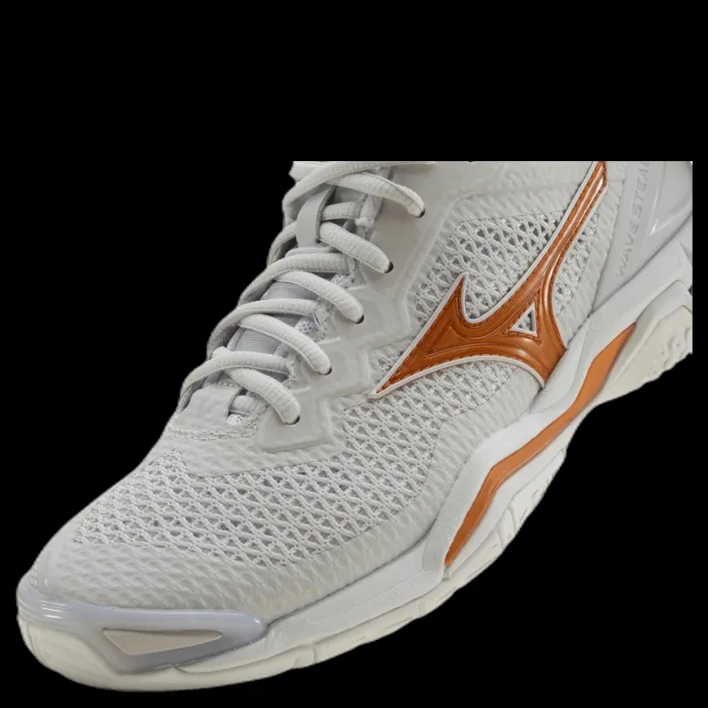 Hot Mizuno Wave Stealth V Orange/White Vit