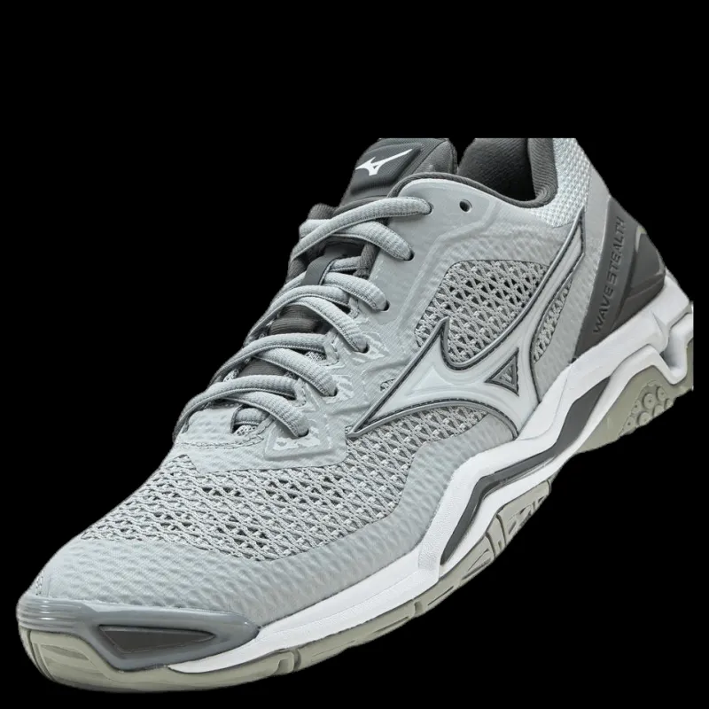 Online Mizuno Wave Stealth V Patterned Grå