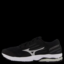 Mizuno Wave Stream 2 Black/silver/oyster Mushroom Svart