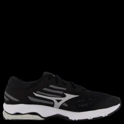 Mizuno Wave Stream 2 Black/silver/oyster Mushroom Svart