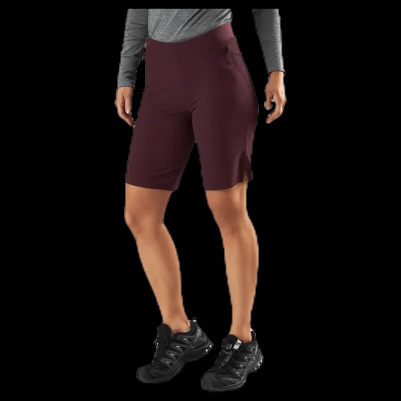 Salomon Wayfarer Pull On Short Red Röd Clearance
