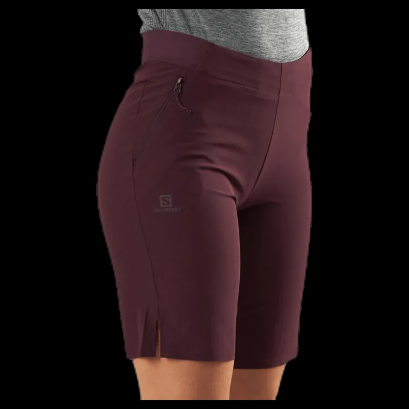 Salomon Wayfarer Pull On Short Red Röd Clearance
