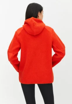 Röhnisch Wazzi Pile Hoodie Poinciana Clearance