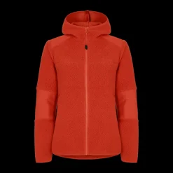 Röhnisch Wazzi Pile Hoodie Poinciana Clearance