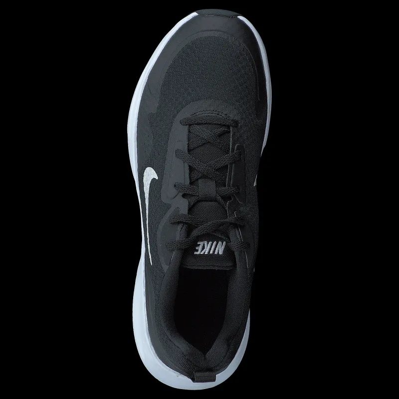 Nike Wearallday Gs Black/white Svart Hot