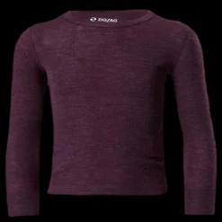 Online ZigZag Wendell Wool Ski Underwear Purple Lila