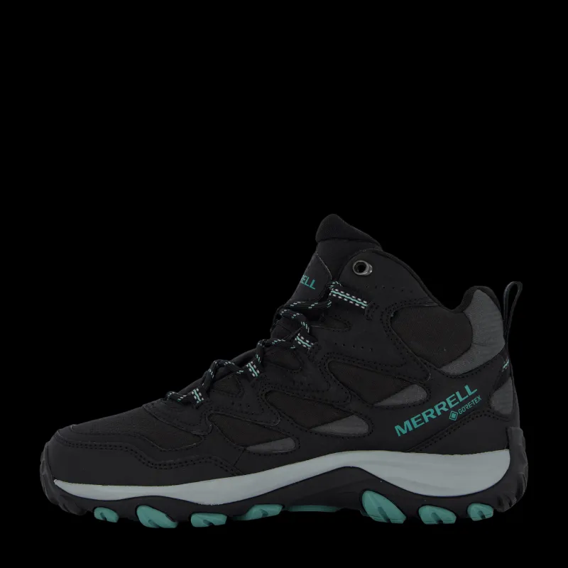 Merrell West Rim Sport Mid Gtx Black Svart