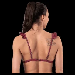 Online Waikani Beachwear Wikolia Frill Top Patterned/Red Mönstrad och Röd