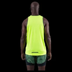 Nike Wil Run Tank Mesh Green Gul Sale