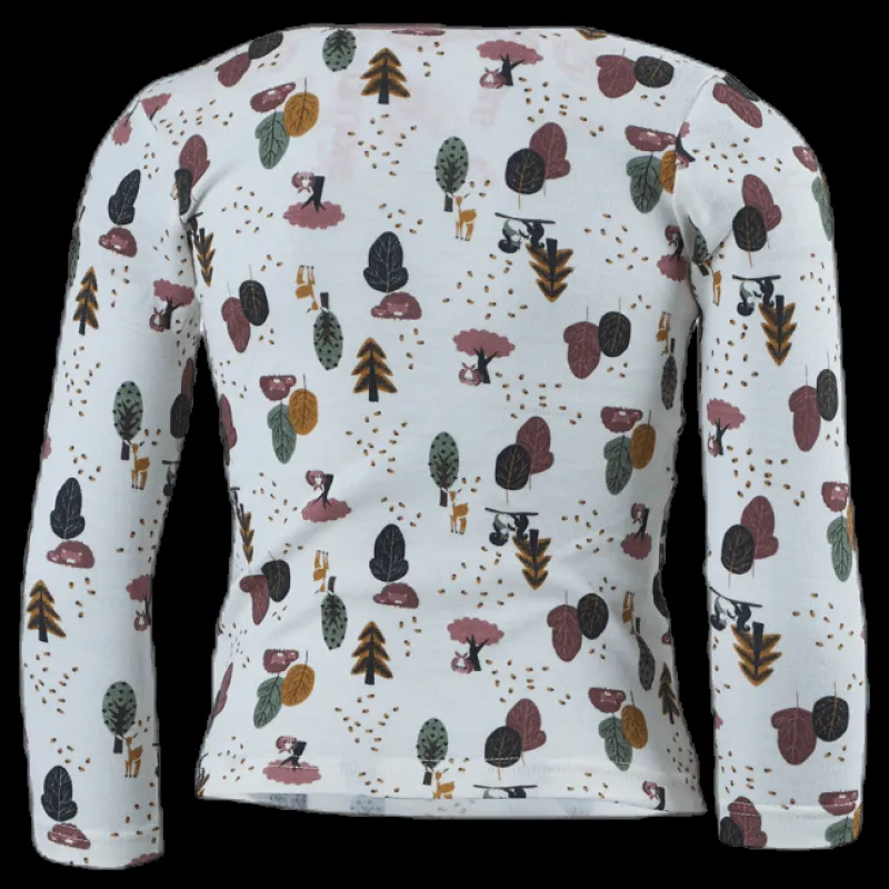 Name It Willit Wool Ls Top White Vit Best