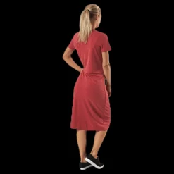 Only Willow Life S/S Dress Red Röd
