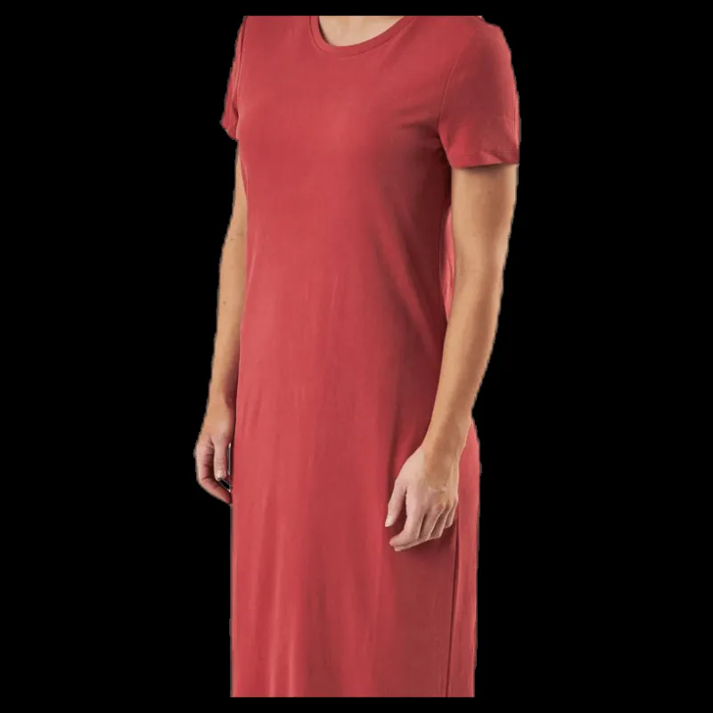 Only Willow Life S/S Dress Red Röd