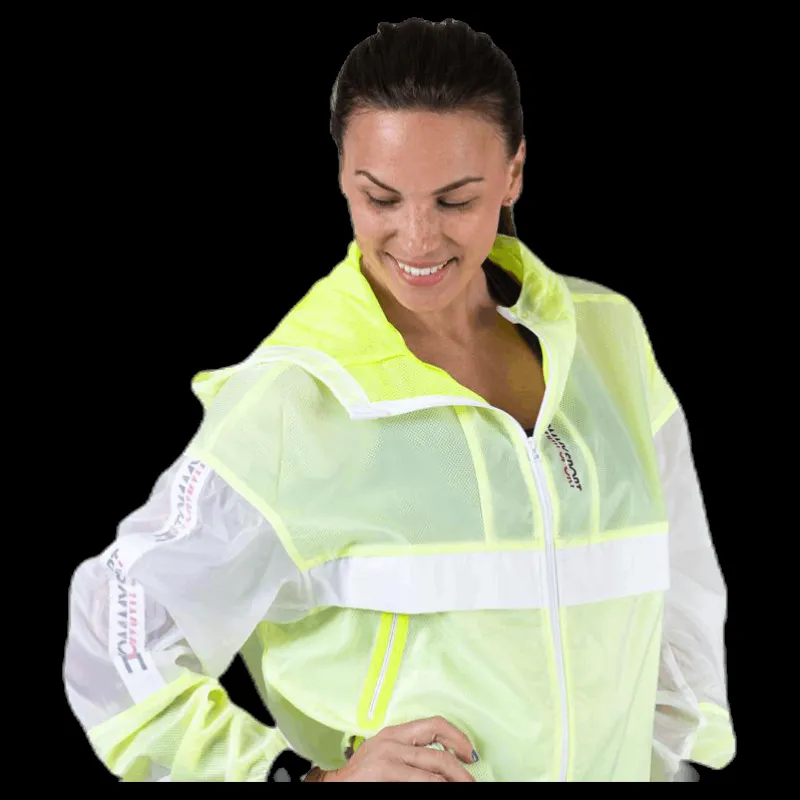 Clearance Tommy Hilfiger Sport Windbreaker With Tape Yellow