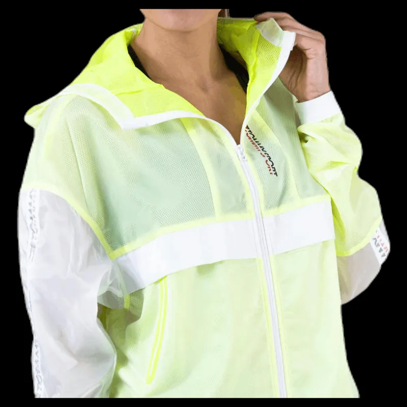 Clearance Tommy Hilfiger Sport Windbreaker With Tape Yellow