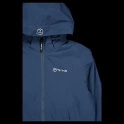 Tenson Winga Rain Jacket Men Midnight Navy Blå Hot