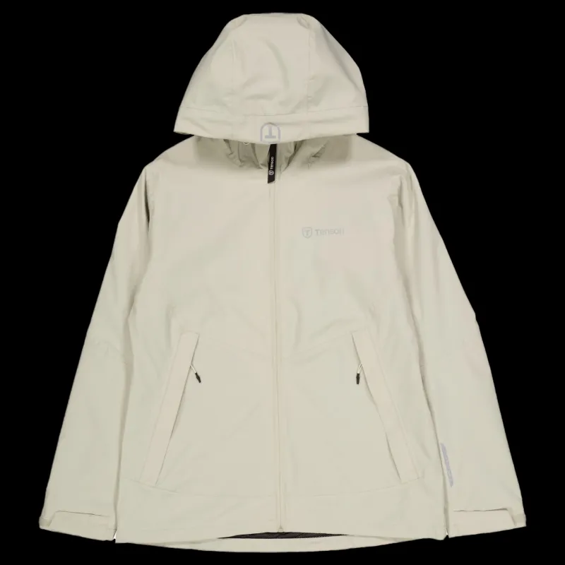 Tenson Winga Rain Jacket Women Sustained Grey