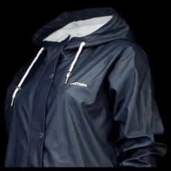 Discount Tretorn Wings A-shape Rain Coat Navy Blaze Svart