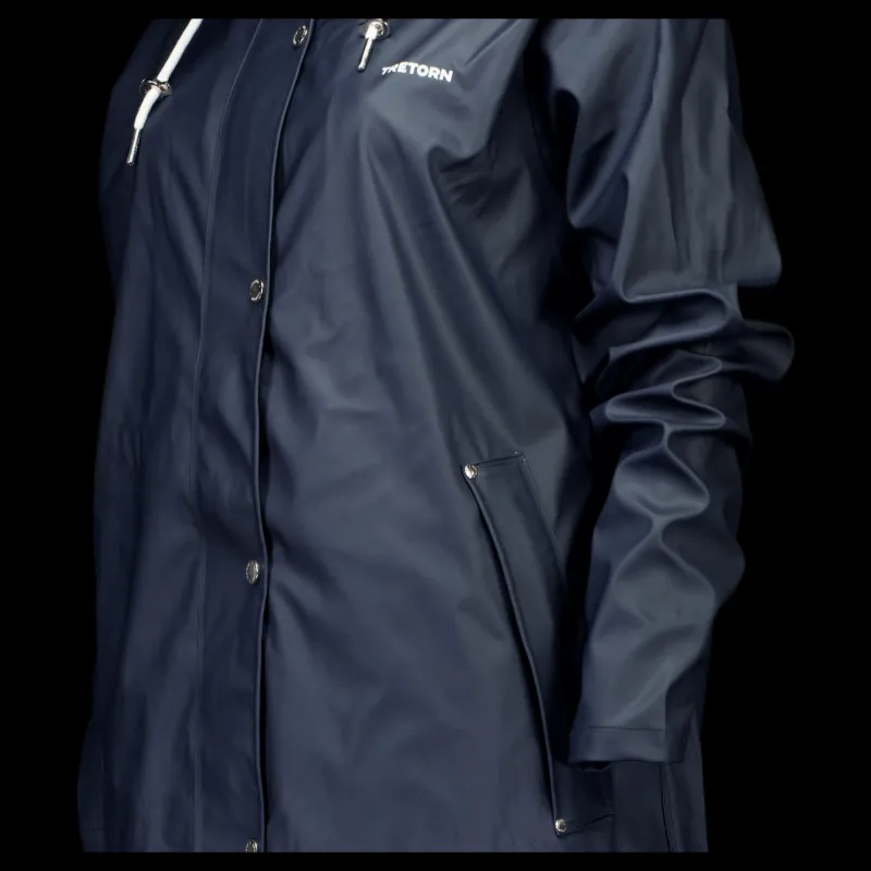 Discount Tretorn Wings A-shape Rain Coat Navy Blaze Svart