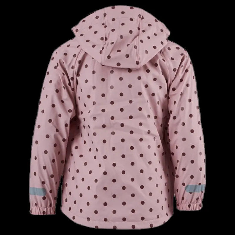 Online Tretorn Wings Fleece-Lined Rain Jacket Pink Rosa