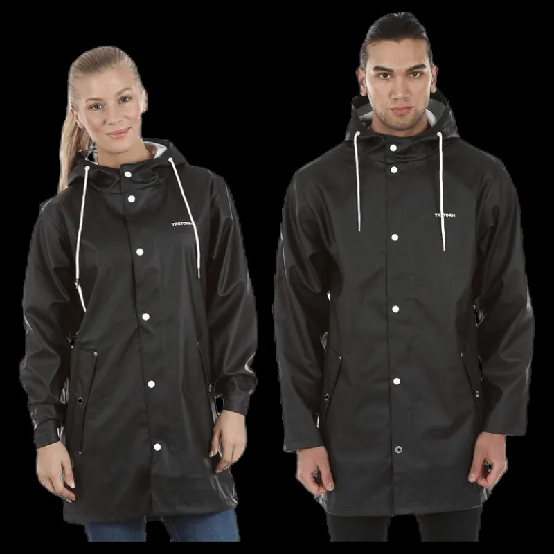 Tretorn Wings Rainjacket Black Svart