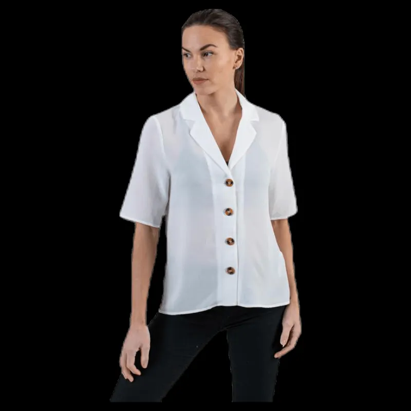 Clearance Only Winner Button Shirt White Vit