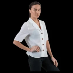 Clearance Only Winner Button Shirt White Vit