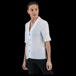 Clearance Only Winner Button Shirt White Vit