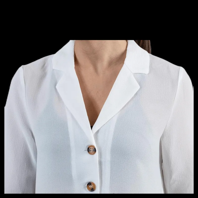 Clearance Only Winner Button Shirt White Vit