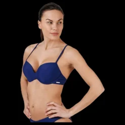 Online Röhnisch Wire Bra Blue Blå