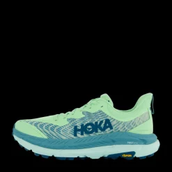 Outlet Hoka W mafate speed 4 Lime glow / ocean mist Blå