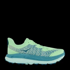 Outlet Hoka W mafate speed 4 Lime glow / ocean mist Blå