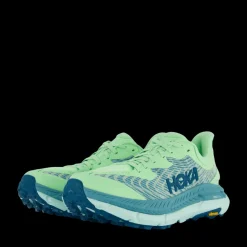 Outlet Hoka W mafate speed 4 Lime glow / ocean mist Blå