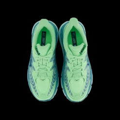 Outlet Hoka W mafate speed 4 Lime glow / ocean mist Blå
