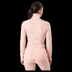 Online Icebreaker Women 250 Vertex Ls Half Zip A Snow/flash/j Rosa