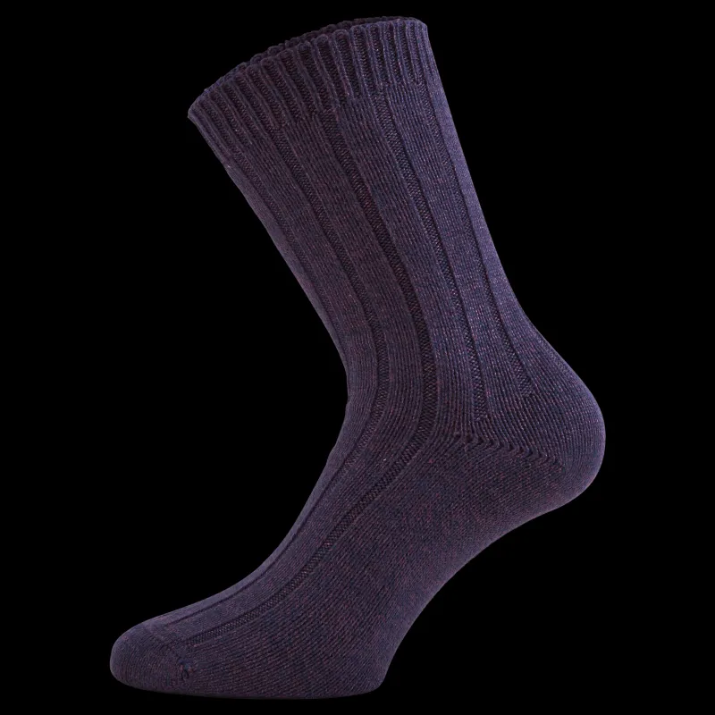 Norfolk Womens Bamboo Blended Walking Socks - Suzy Purple Lila Hot