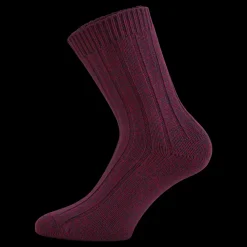 Hot Norfolk Womens Bamboo Blended Walking Socks - Suzy Red Röd